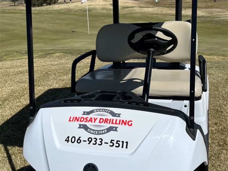 Lindsay Drilling Golf Cart