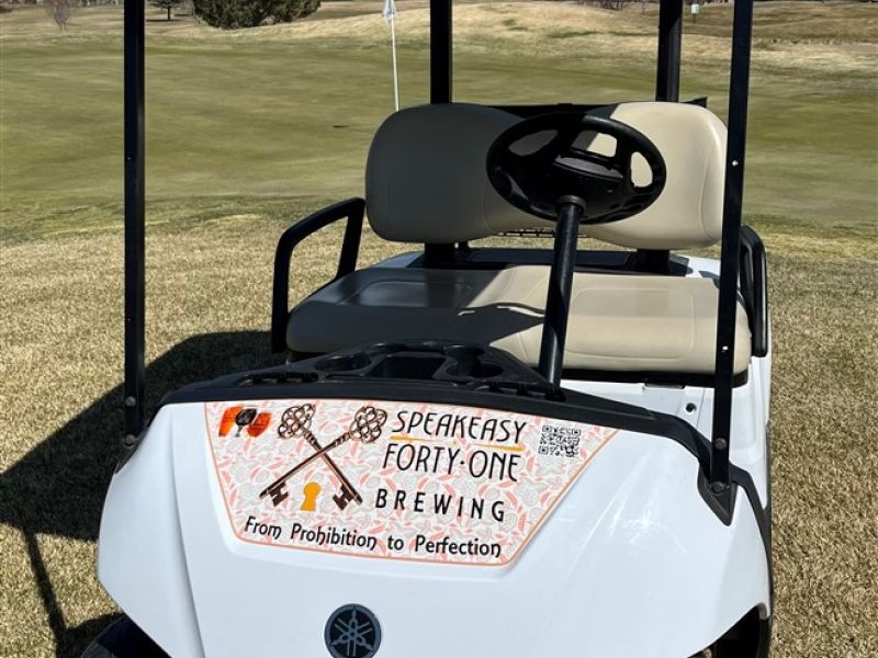 Speakeasy Forty One Golf Cart