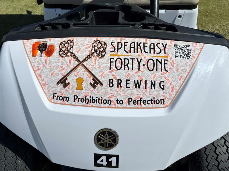 Speakeasy Forty One Golf Cart 2